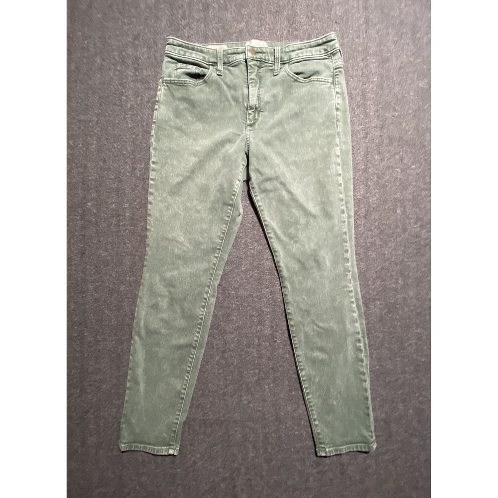 Universal Thread Womens High Rise Skinny Denim Jeans Green Size 8/29R